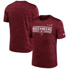 NFL Tampa Bay Buccaneers Yardline Velocity Performance T-Shirt