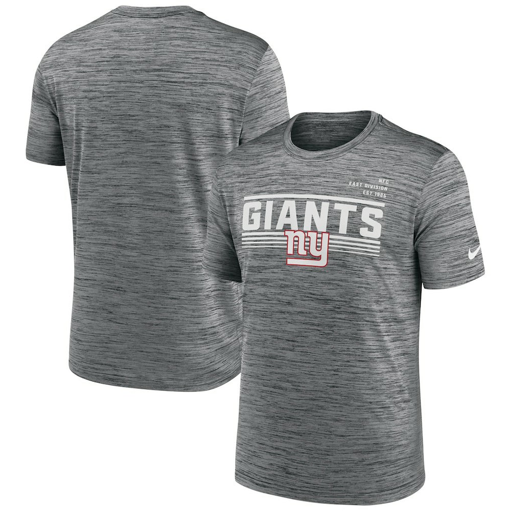 NFL New York Giants Yardline Velocity Performance T-Shirt