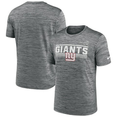 NFL New York Giants Yardline Velocity Performance T-Shirt