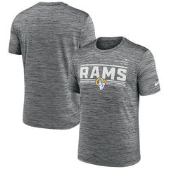 NFL Los Angeles Rams Yardline Velocity Performance T-Shirt