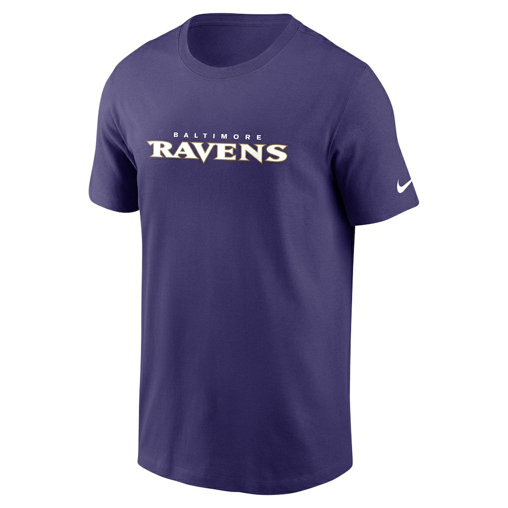 NFL Baltimore Ravens Team Wordmark Essential T-Shirt