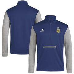 Argentina National Team Crest Long Sleeve Half-Zip Top / Soccer Online