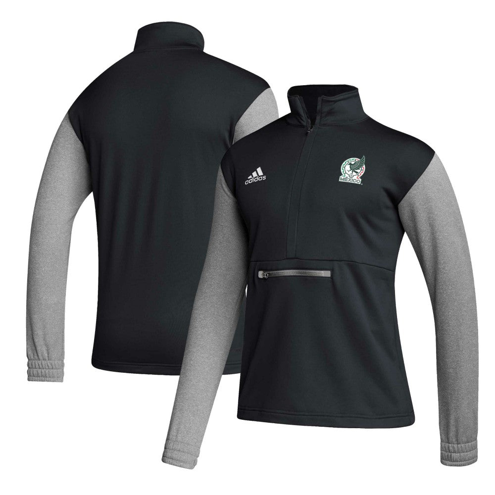 Mexico National Team Crest Long Sleeve Half-Zip Top / Soccer New
