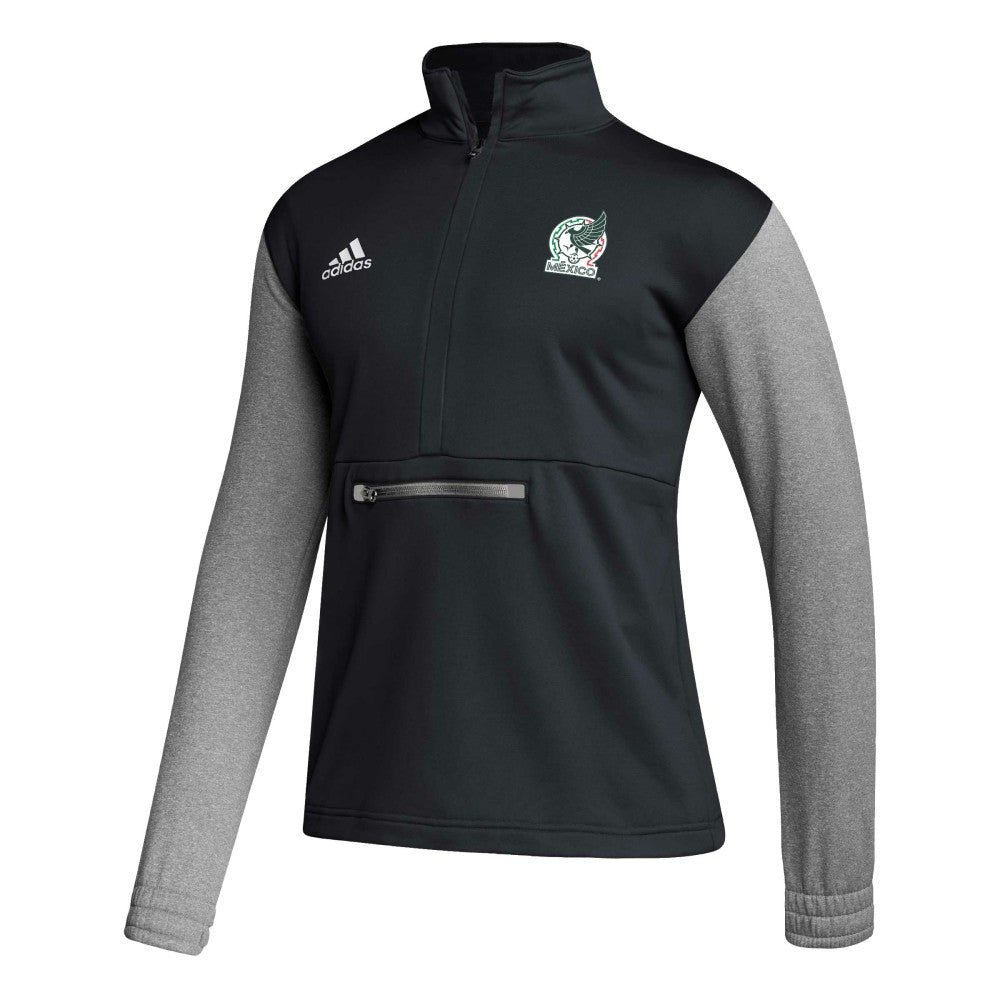 Mexico National Team Crest Long Sleeve Half-Zip Top / Soccer New