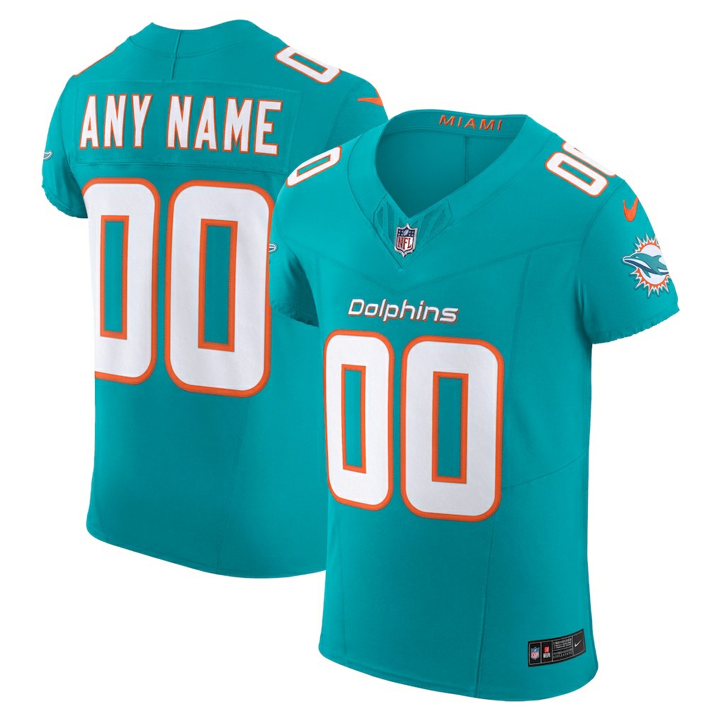 NFL Miami Dolphins Vapor F.U.S.E. Elite Custom Jersey
