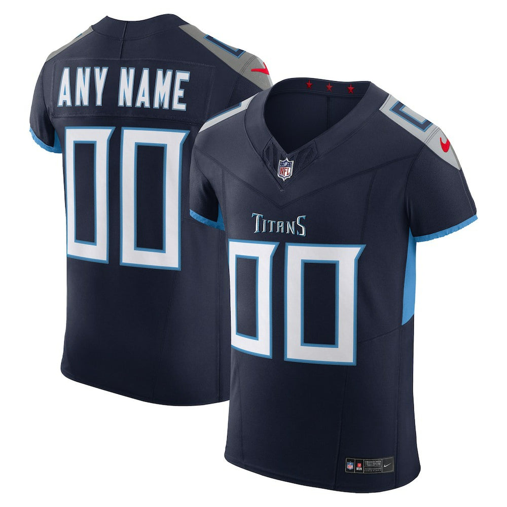 NFL Tennessee Titans Vapor F.U.S.E. Elite Custom Jersey