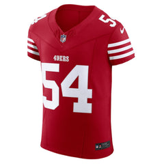 NFL San Francisco 49ers Fred Warner  Vapor F.U.S.E. Elite Jersey