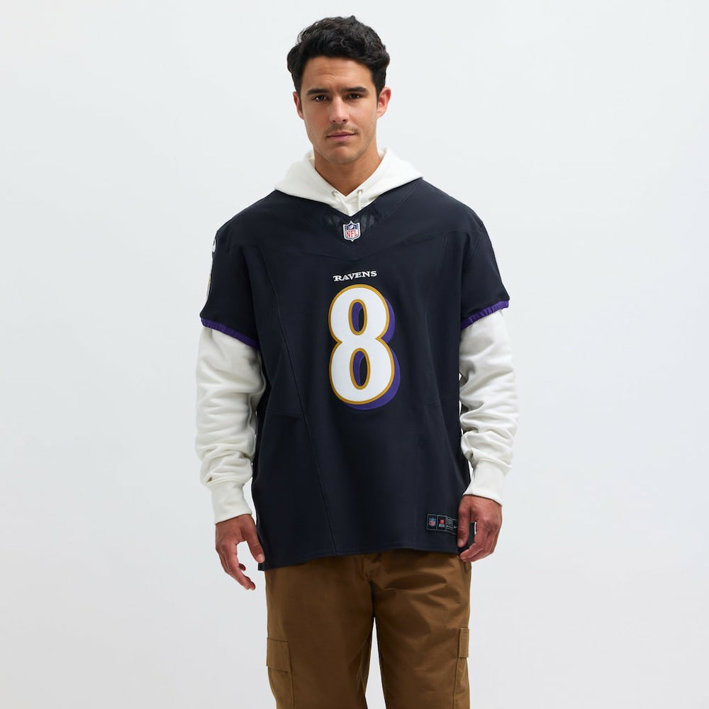 NFL Baltimore Ravens Lamar Jackson  Alternate Vapor F.U.S.E. Elite Jersey