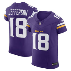 NFL Minnesota Vikings Justin Jefferson  Vapor F.U.S.E. Elite Jersey