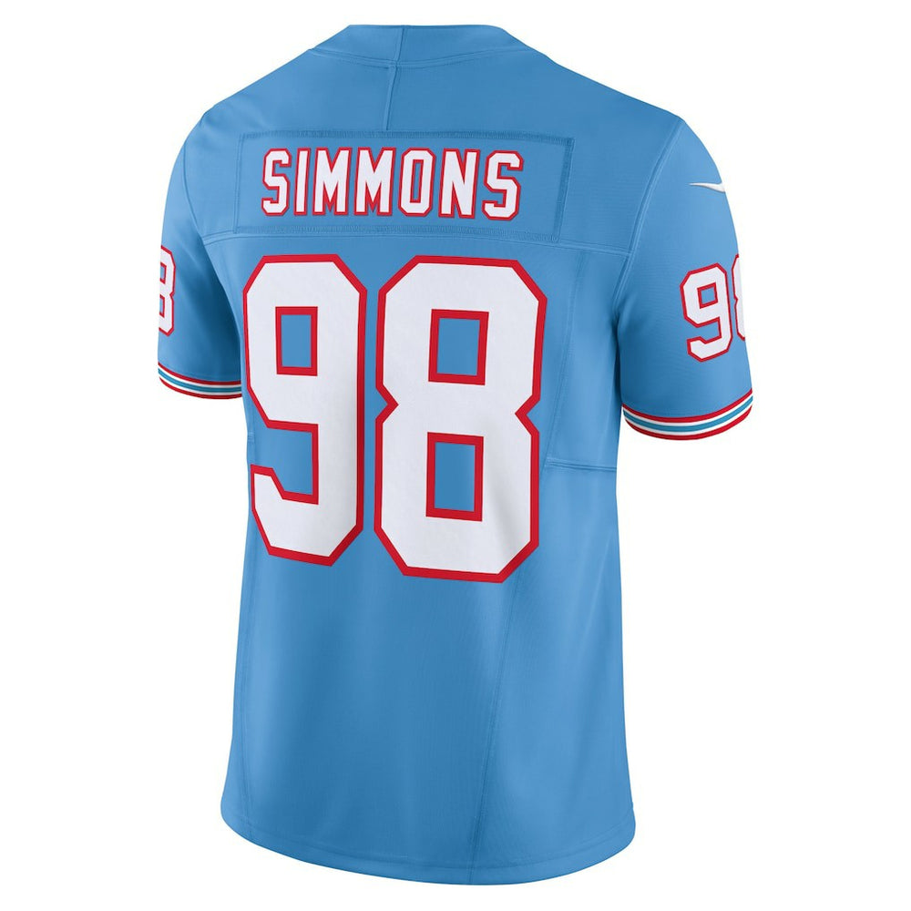 NFL Tennessee Titans Jeffery Simmons  Vapor F.U.S.E. Limited Jersey