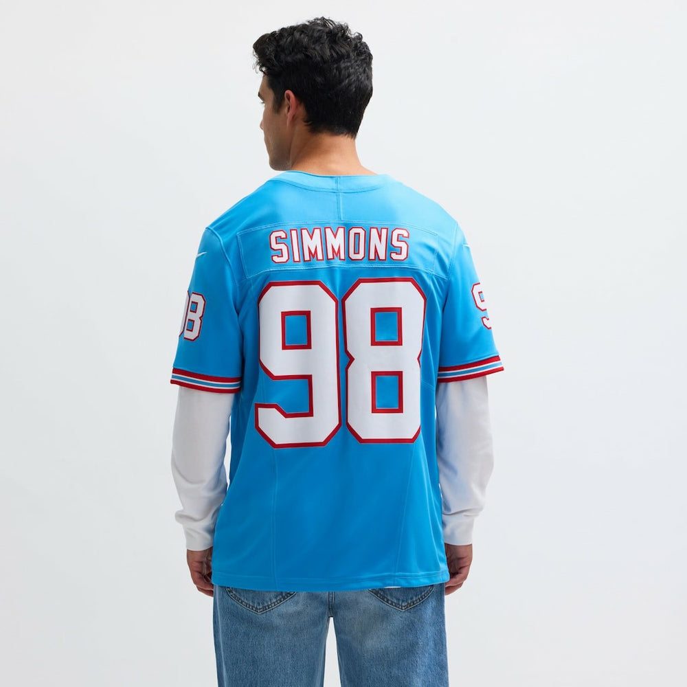 NFL Tennessee Titans Jeffery Simmons  Vapor F.U.S.E. Limited Jersey
