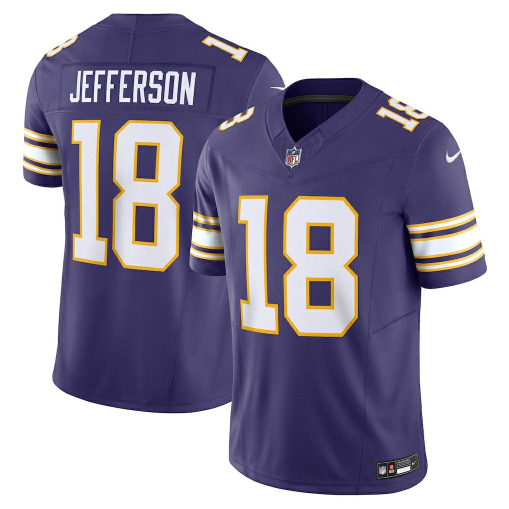 NFL Minnesota Vikings Justin Jefferson  Vapor F.U.S.E. Limited Jersey