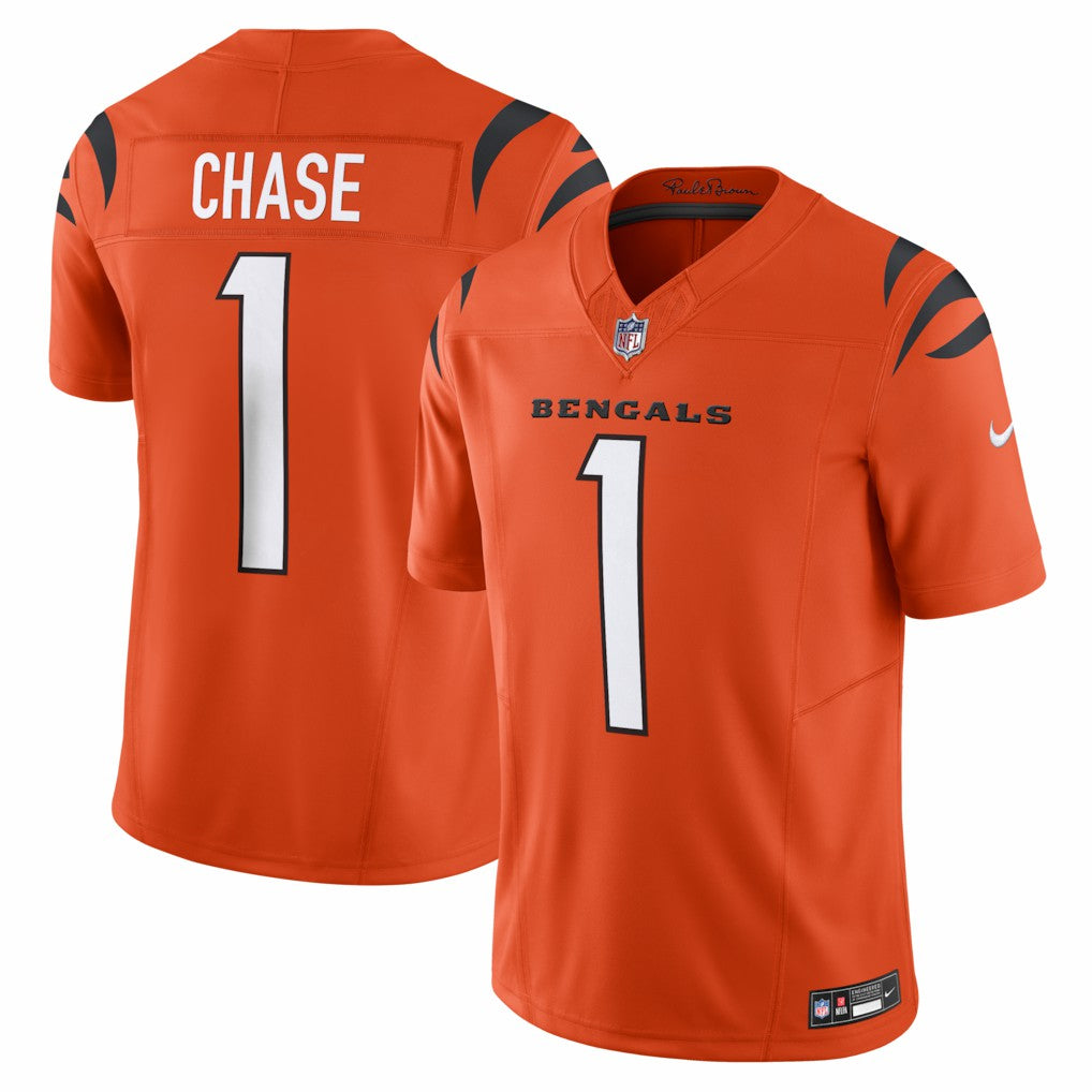 NFL Cincinnati Bengals Ja'Marr Chase  Vapor F.U.S.E. Limited Jersey