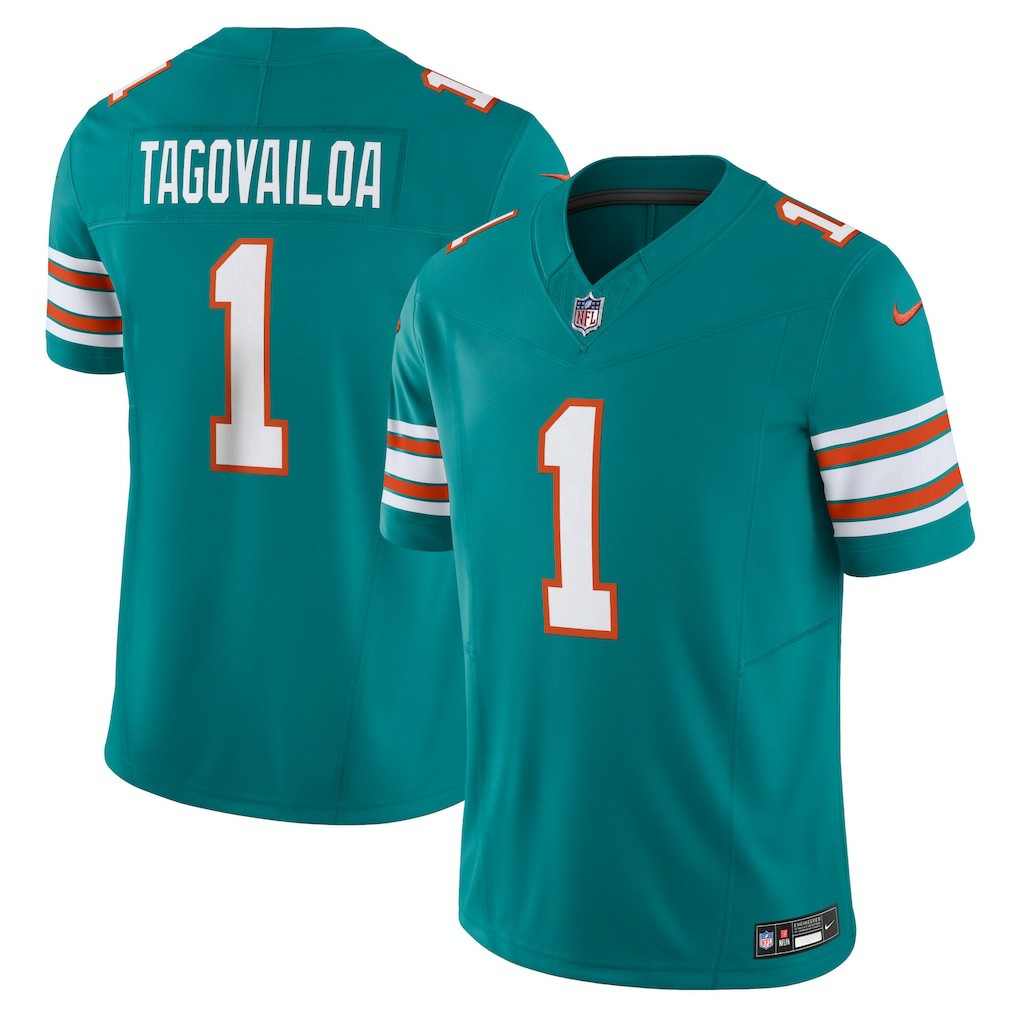 NFL Miami Dolphins Tua Tagovailoa  Vapor F.U.S.E. Limited Jersey