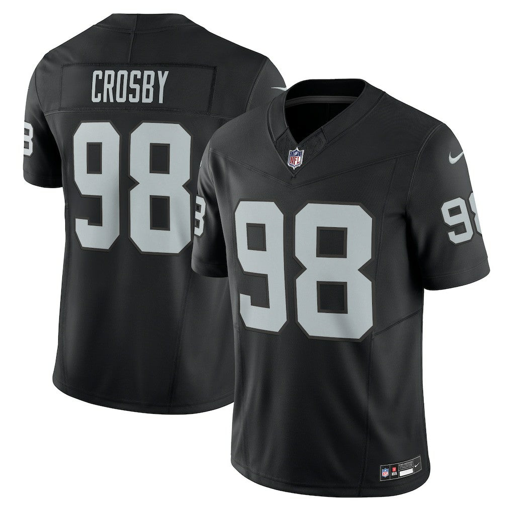 NFL Las Vegas Raiders Maxx Crosby  Vapor F.U.S.E. Limited Jersey