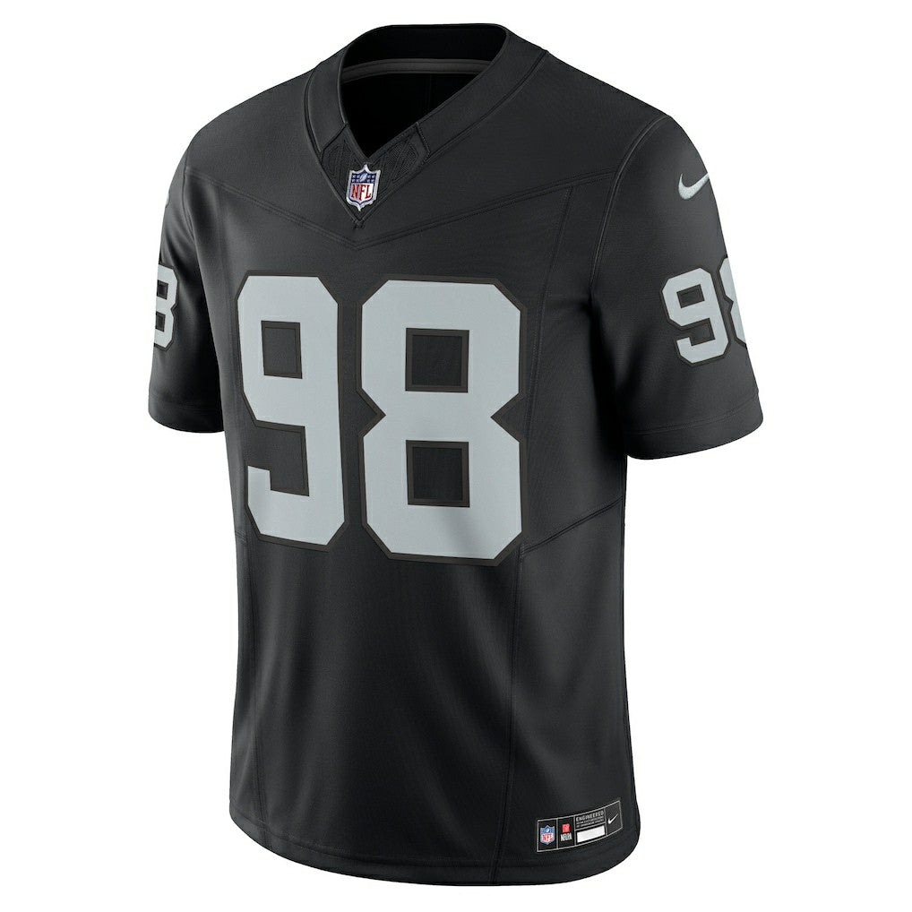 NFL Las Vegas Raiders Maxx Crosby  Vapor F.U.S.E. Limited Jersey