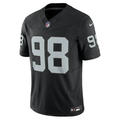 NFL Las Vegas Raiders Maxx Crosby  Vapor F.U.S.E. Limited Jersey