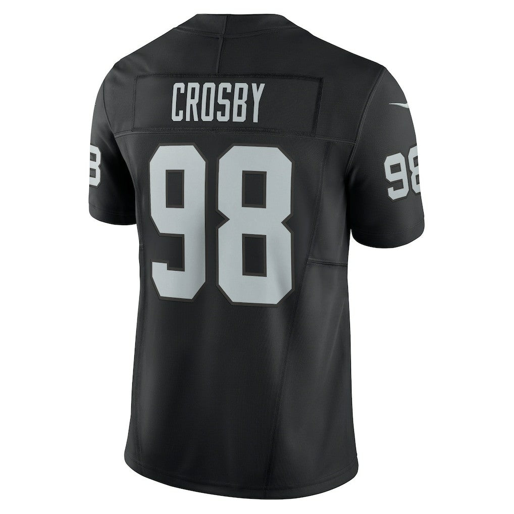 NFL Las Vegas Raiders Maxx Crosby  Vapor F.U.S.E. Limited Jersey