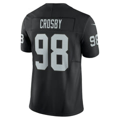 NFL Las Vegas Raiders Maxx Crosby  Vapor F.U.S.E. Limited Jersey
