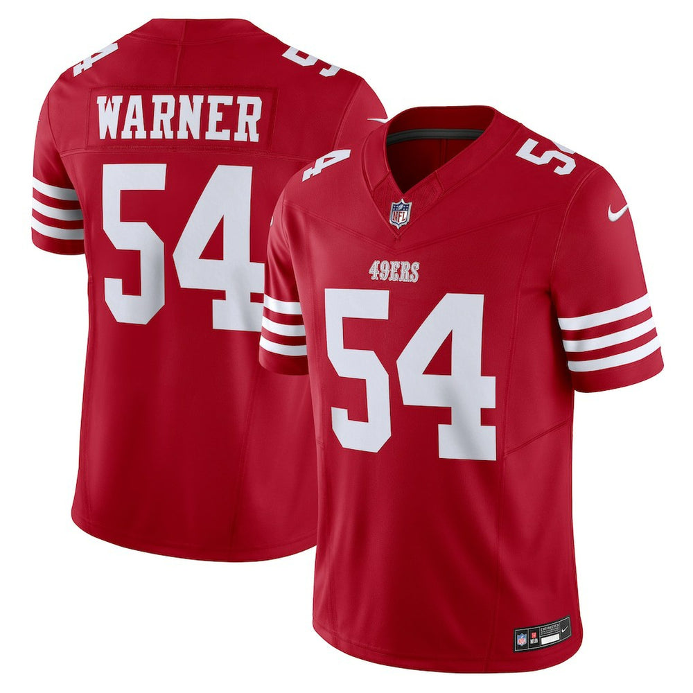 NFL San Francisco 49ers Fred Warner  Vapor F.U.S.E. Limited Jersey