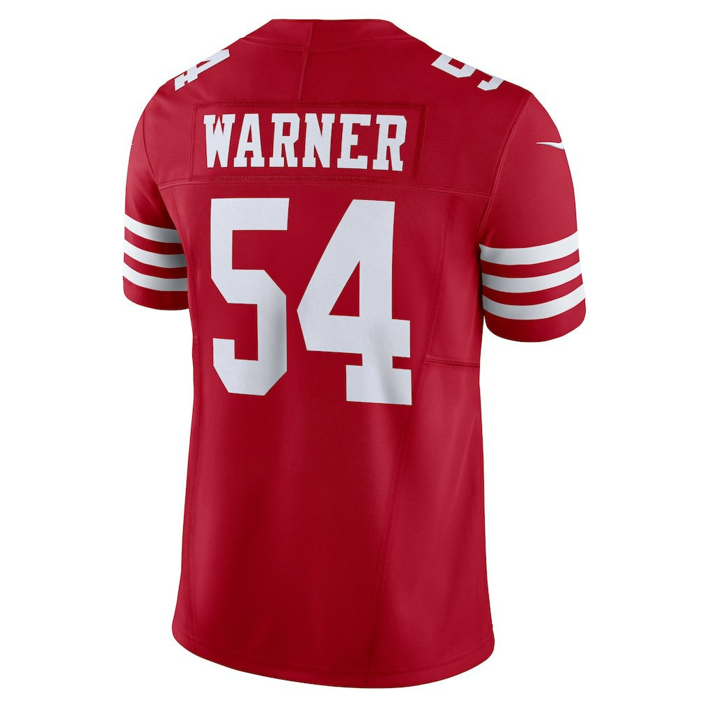 NFL San Francisco 49ers Fred Warner  Vapor F.U.S.E. Limited Jersey