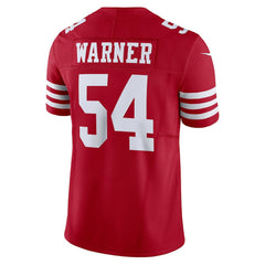 NFL San Francisco 49ers Fred Warner  Vapor F.U.S.E. Limited Jersey