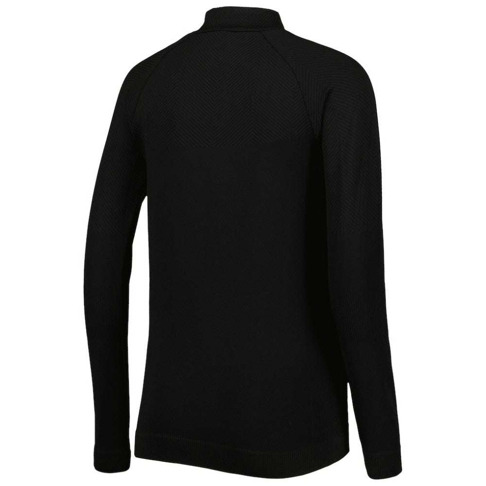 Boston Red Sox Levelwear Women's Verse Asymmetrical Raglan Tri-Blend Quarter-Zip Jacket - Black