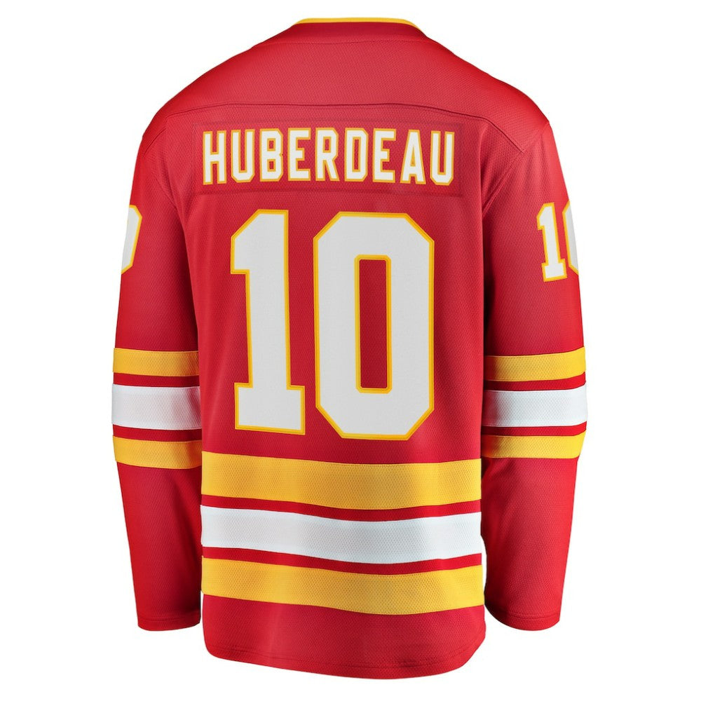 Jonathan Huberdeau Calgary Flames Fanatics Home Breakaway Player Jersey