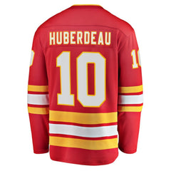 Jonathan Huberdeau Calgary Flames Fanatics Home Breakaway Player Jersey