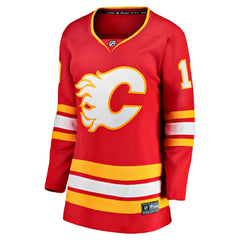 Jonathan Huberdeau Calgary Flames Fanatics Women's Home Breakaway Player Jersey
