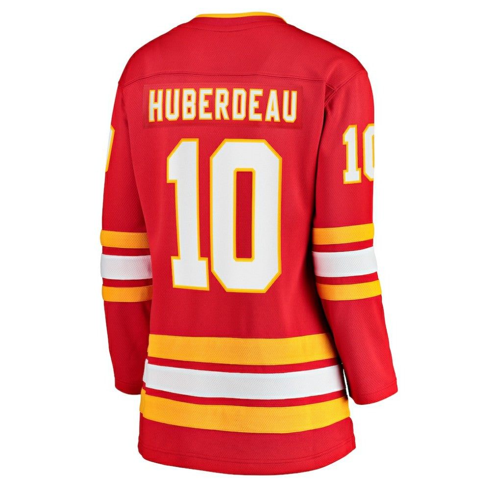 Jonathan Huberdeau Calgary Flames Fanatics Women's Home Breakaway Player Jersey