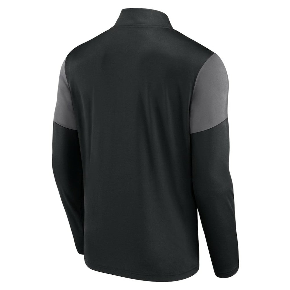 San Francisco Giants Logo Quarter-Zip Top - Black