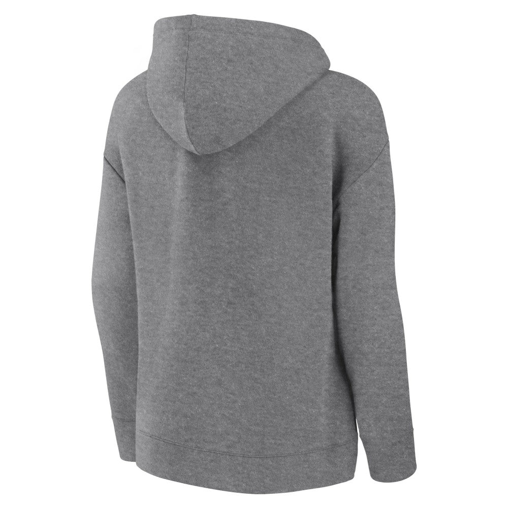 Kansas City Royals Women's Script Favorite Lightweight Pullover Hoodie - Heather Gray