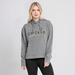 Chicago White Sox Women's Script Favorite Lightweight Pullover Hoodie - Heather Gray