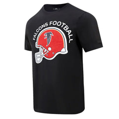 NFL Atlanta Falcons Pro Standard Red Helmet Wordmark T-Shirt