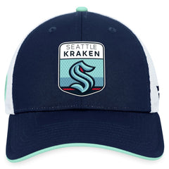 Seattle Kraken Fanatics 2023 NHL Draft On Stage Trucker Adjustable Hat