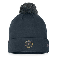 Vegas Golden Knights Fanatics 2023 NHL Draft Cuffed Knit Hat with Pom