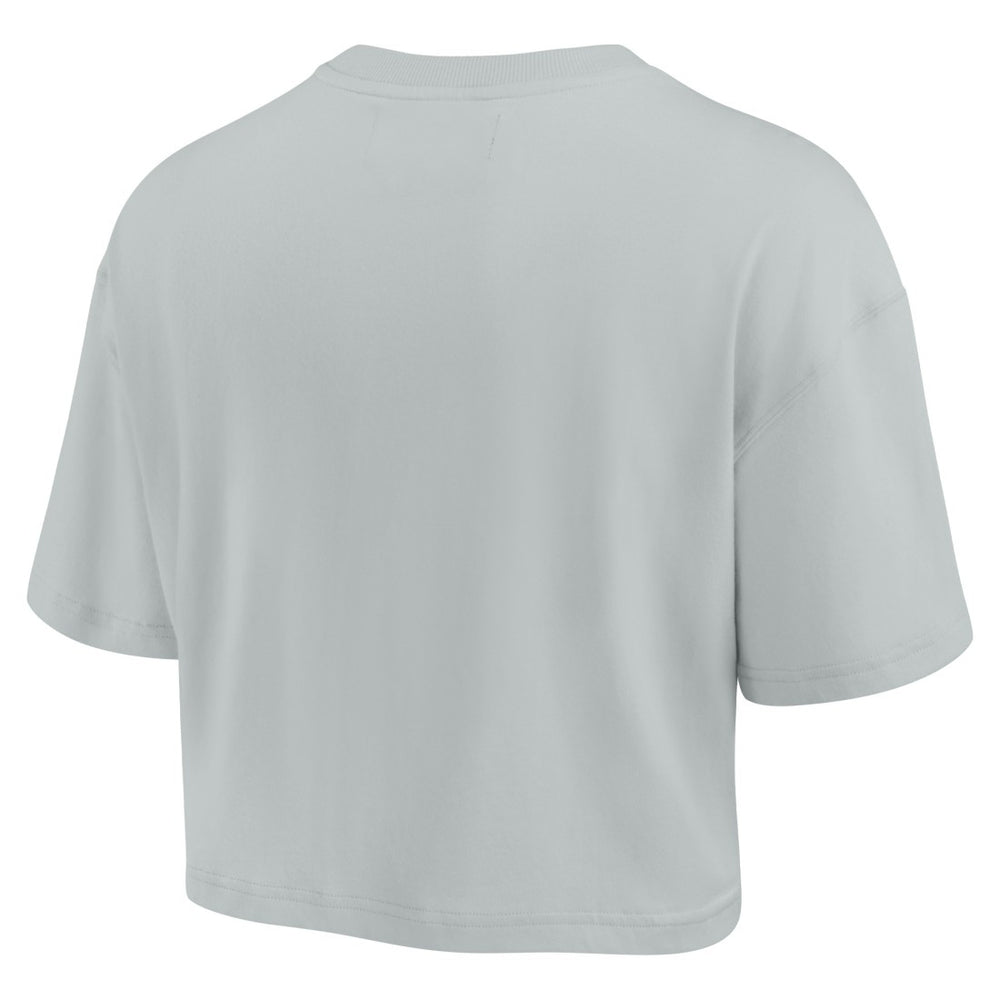 NFL Green Bay Packers Women's Elements Super Soft Boxy Cropped T-Shirt