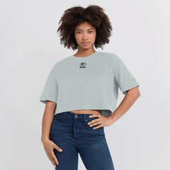 NFL Green Bay Packers Women's Elements Super Soft Boxy Cropped T-Shirt