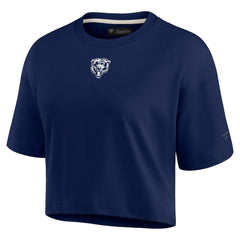 NFL Chicago Bears Women's Elements Super Soft Boxy Cropped T-Shirt