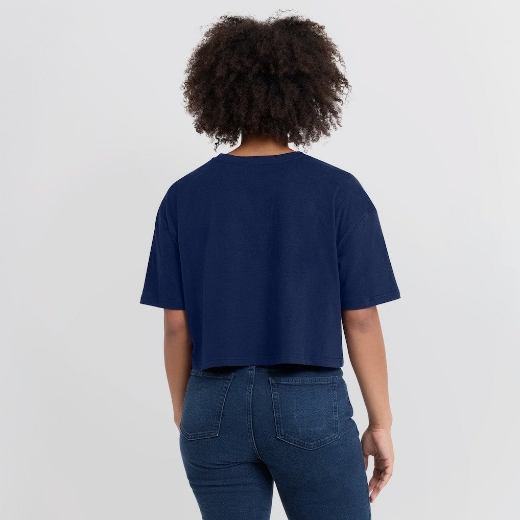 NFL Dallas Cowboys Women's Elements Super Soft Boxy Cropped T-Shirt
