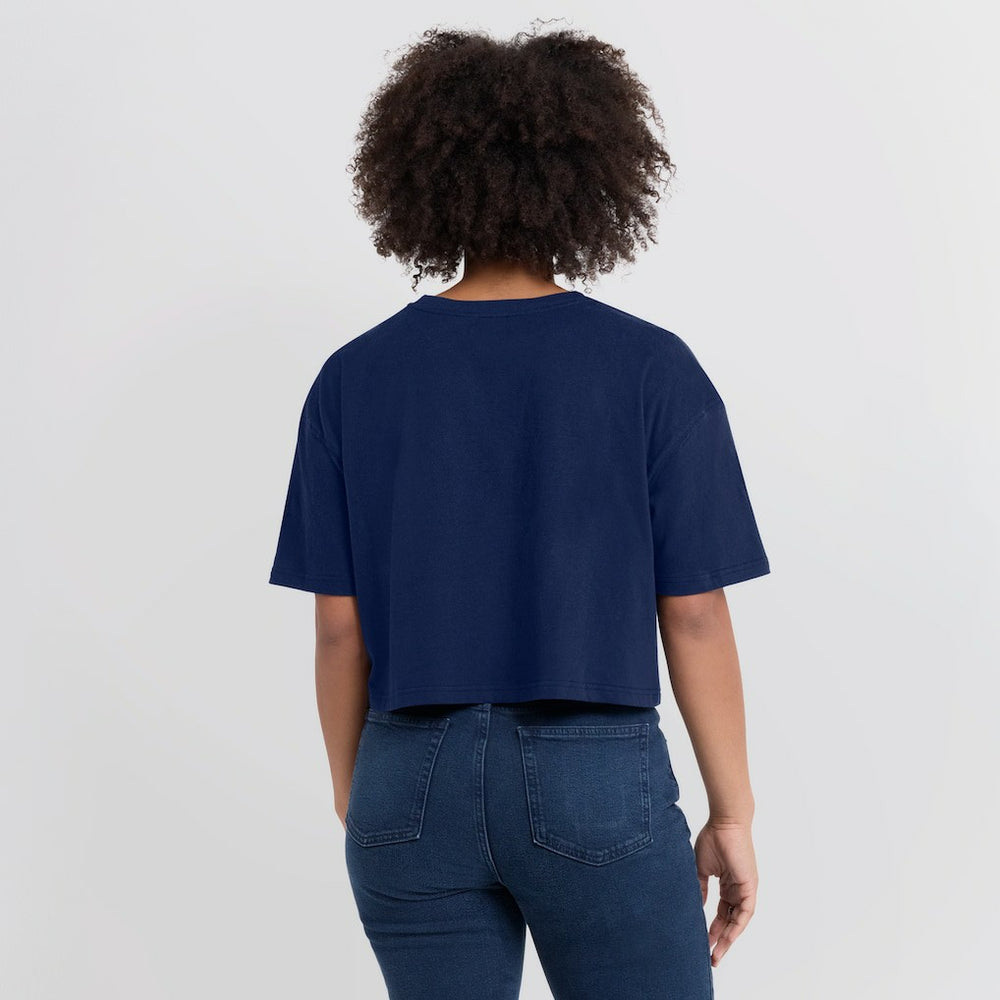 NFL Dallas Cowboys Women's Elements Super Soft Boxy Cropped T-Shirt