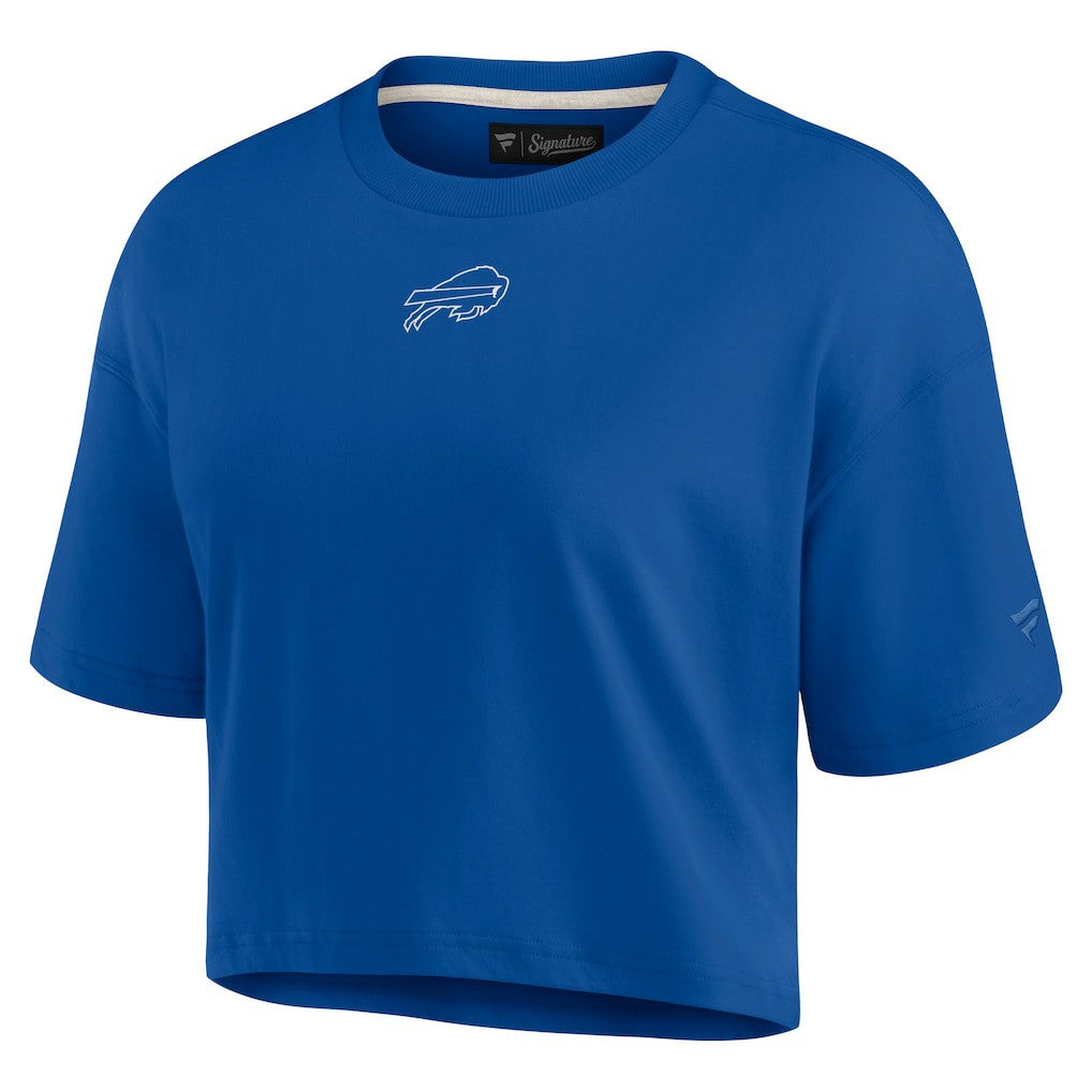 NFL Buffalo Bills Women's Elements Super Soft Boxy Cropped T-Shirt