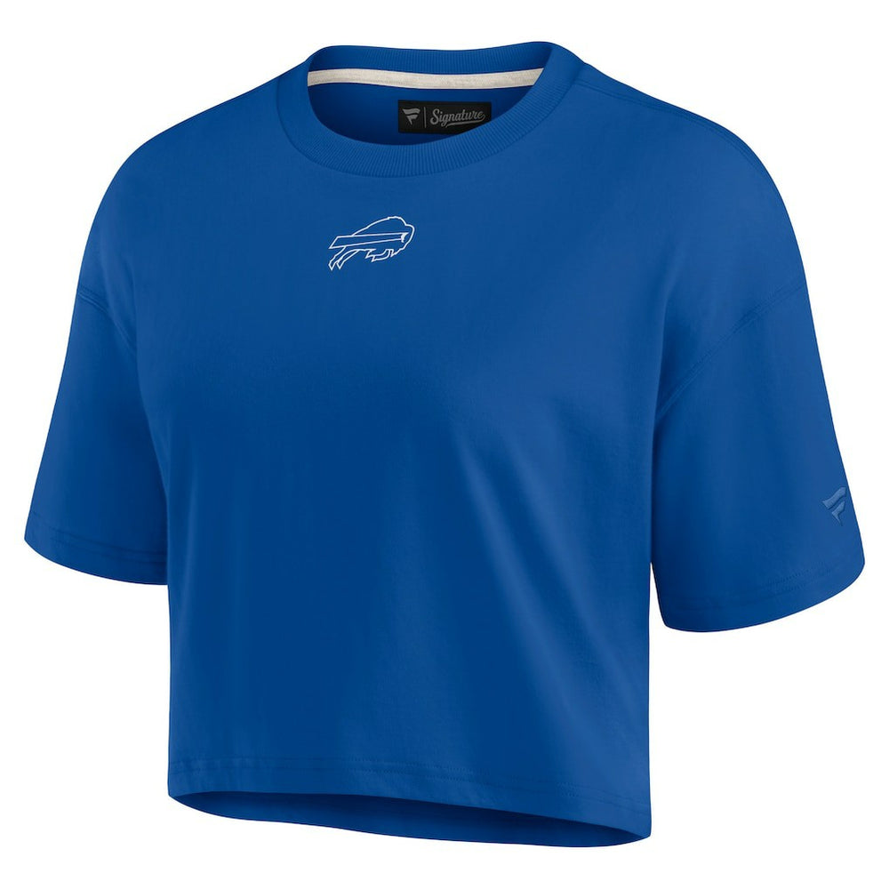 NFL Buffalo Bills Women's Elements Super Soft Boxy Cropped T-Shirt