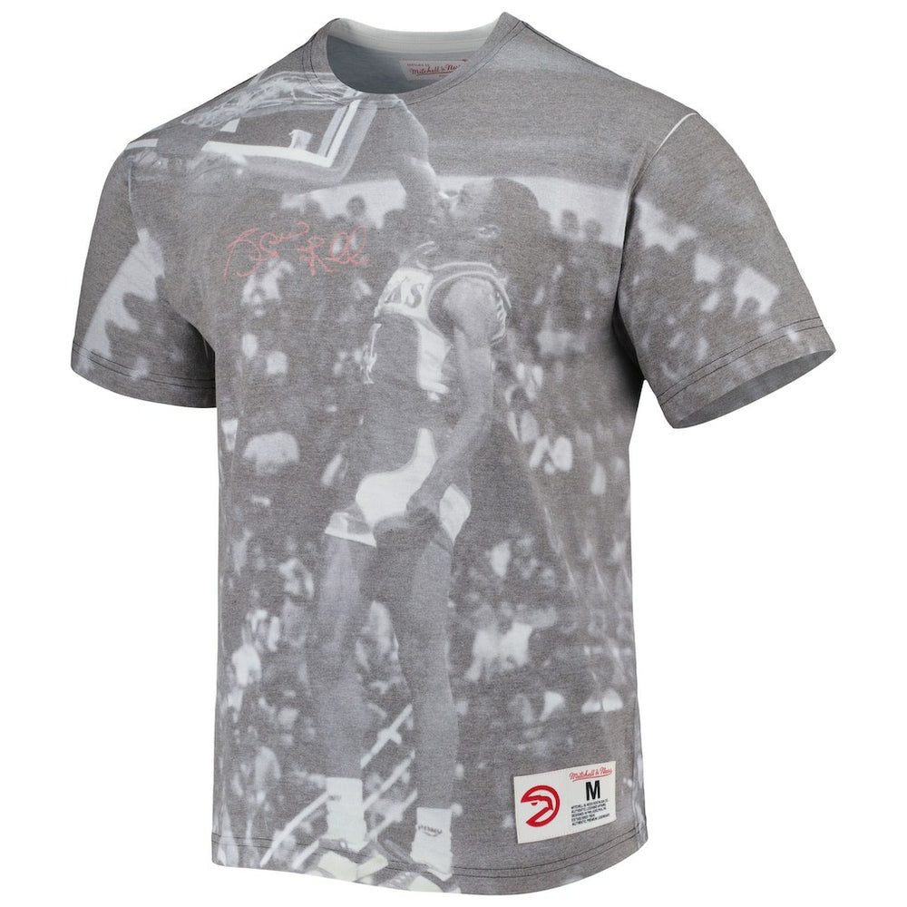 Spud Webb Atlanta Hawks Above The Rim T-Shirt - Heather Gray | Mitchell & Ness discount