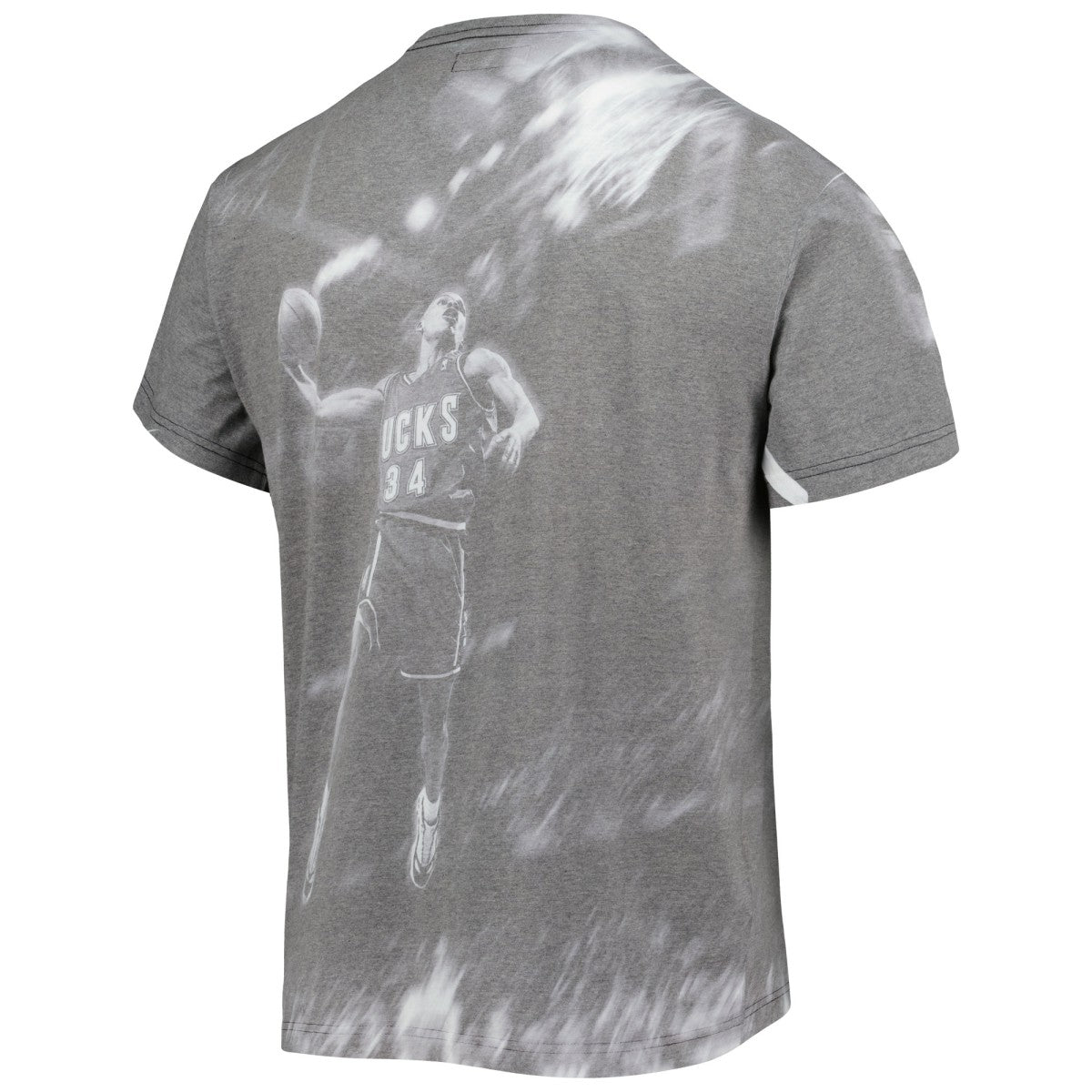 Ray Allen Milwaukee Bucks Above The Rim T-Shirt - Gray | Mitchell & Ness cheap