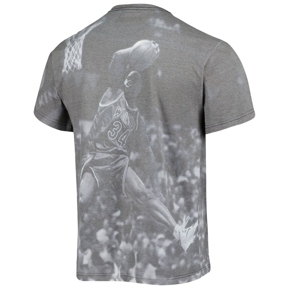 Isaiah Rider Minnesota Timberwolves Above The Rim T-Shirt - Gray | Mitchell & Ness sale