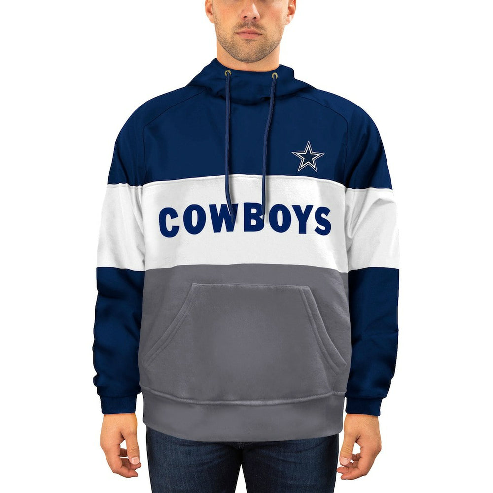 NFL Dallas Cowboys Big & Tall Fleece Star Pullover Hoodie