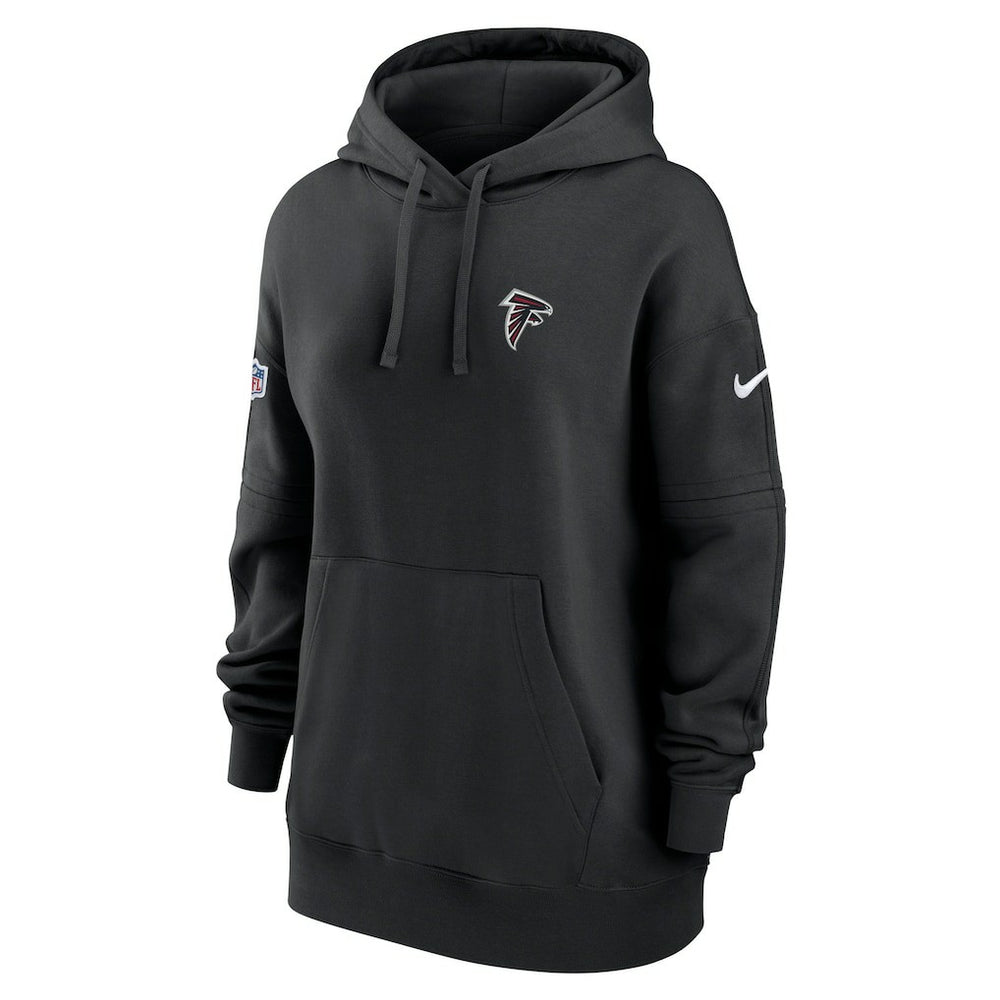 NFL Atlanta Falcons Women's 2023 Sideline Club Fleece Pullover Hoodie