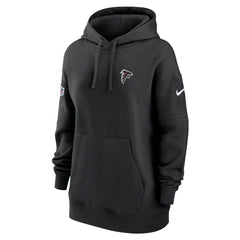 NFL Atlanta Falcons Women's 2023 Sideline Club Fleece Pullover Hoodie
